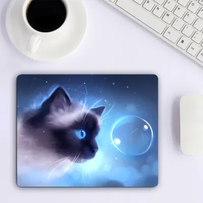 Cartoon Cute Cat Small Mouse Pad Computer Gaming Accessories Keyboard Mouse Mat Office Desk Pad Gamer Mousepad Laptop Mausepad