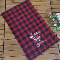 1 Piece 25 Designs Printed Tea Napkin Cotton Hand Towel Soft Absorbent Kitchen Cleaning Cloth 65x40cm Winter Christmas Trees