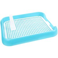 Indoor Dog Potty Pet Toilet Plastic Sand Basin Tray Pets Cage Bedpan Anti-slip Household Puppy