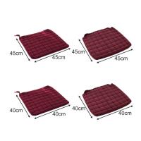 Useful Chair Cushion Durable Seat Cushion Soft Comfortable Tie On Seat Cushion