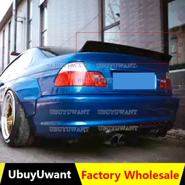 New Car Rear Trunk Spoiler Lip Boot Wing Lip For BMW E46 Sedan 4 Door