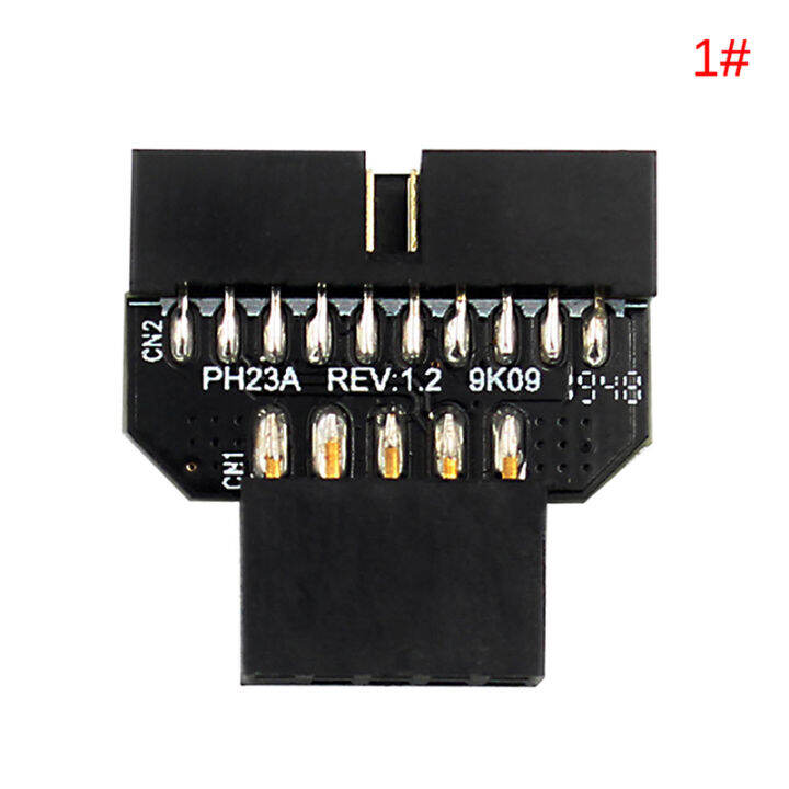 Legend 1Pc Front Panel Plug Connector USB3.0 19pin To USB 9Pin Adapter