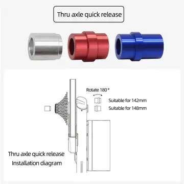 Thru axle to quick release online adapter