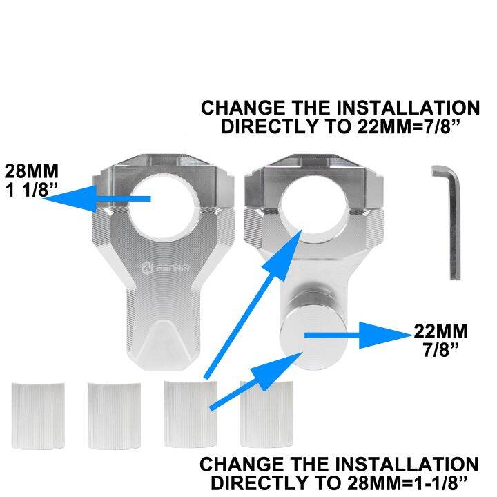 Motorcycle Handlebar Riser For DL1050 DL1000 DL650 DL250 Vstrom1050