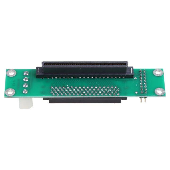 yf-scsi-80-pin-to-68pin-hard-disk-converter-card-module-board-small-computer-accessory-qxnf