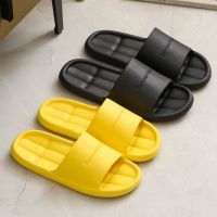 2023 Unisex Slippers Women Men Slides Couple Waterproof Sandals Bathroom Summer Beach Non-slip Indoor Home Soft Sole Loafer