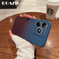 เคสโรซิคไล่ระดับสีน้ำเงินแดงสำหรับ Realme C55 C53 C35 C33 C30 C25 C25Y C21Y 10 9 8 8i Pro + GT รุ่น Master นีโอ3 Narzo 30A 50A 50i 50 Pro 5G 4G เคสใส่โทรศัพท์กระเป๋าใส่กล้อง TPU แบบนิ่ม c02-1กล่องกันกระแทกป้องกัน