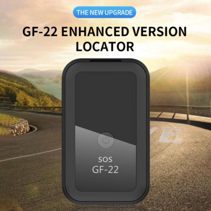 เครื่องติดตามยานพาหนะแบบ-gf-22-j09อุปกรณ์ติดตามยานพาหนะแบบเรียลไทม์ป้องกันการสูญหาย