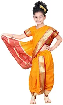 Children's ready hot sale made saree