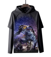 Vengeance Wanderers ผู้ชาย Hoodies ผู้หญิงแขนยาวเสื้อยืดมีฮู๊ดแปซิฟิกริม Thunder Resurrection แขนยาวเสื้อยืด3DYD16เสื้อผ้าสำหรับผู้ใหญ่ฤดูใบไม้ผลิ Casual แฟชั่นกีฬา