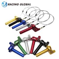 ALCON-Motorcycle Acerbs Throttle Grip Quick Twister Throttle Cable 22mm CNC Aluminum For CRF50 70 110 IRBIS 125 250 Motorcycle