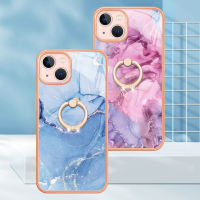 iPhone 14 Plus Case, WindCase Pattern Hybrid Hard Back Transparent TPU Bumper Case Cover with Ring Holder for iPhone 14 Plus