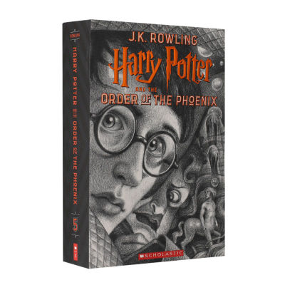 Harry Potter And The Phoenix Englishฉบับครบรอบ20ปีฉบับอเมริกันHarry Potter And The Order Of The Phoenix JK Rowling Bryan Seznick Sketch Cover Edition