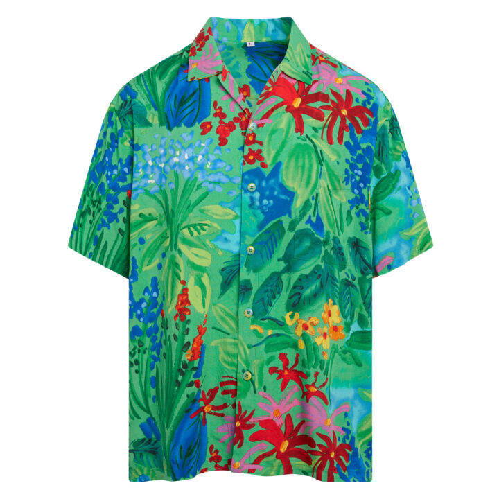 เสื้อฮาวาย-jams-world-sea-flower-100-rayon