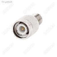 ❦◇  2 Pieces F Type Female Jack to TNC Male Plug RF Adapter Coaxial Cable Connector