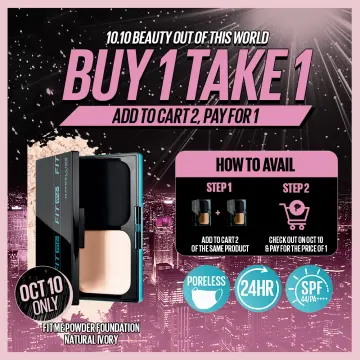 Maybelline New York - Super Mineral 24 Two-Way Cake is ultimate powder  foundation! This lightweight, two-way cake foundation with revolutionary  Micro-mineral perlite that resists heat, humidity and shine for 24 hours of