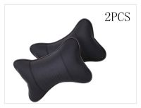 2Pcs/Set Universal Cushion Pillow  Car Headrest PU Auto Accessories for Subaru VIZIV Outback Baja B5-TPH Forester Ascent XV WRX Seat Cushions