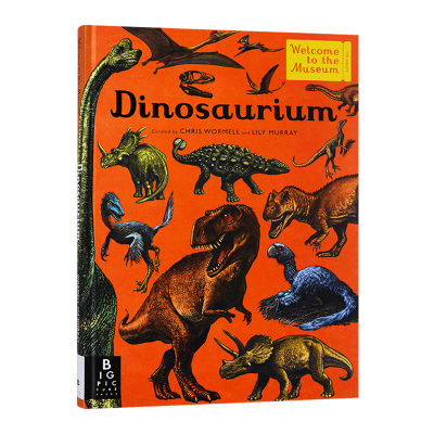 Welcome to the Museum Series Dinosaur Museum English original dinosaurium teenagers English extracurricular reading popular science books hardcover large format English original books