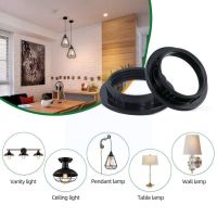 【CW】 E27/E14 Lampshade Black/White Collar Holder Bulb Accessories Lamp G2I2