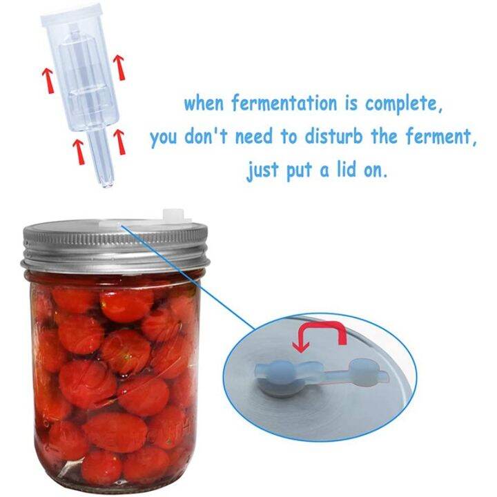 fermentation-lid-airlocks-for-fermenting-for-wide-mouth-mason-jar-fermenting-lids-for-making-sauerkraut-pickle-hot-sauce