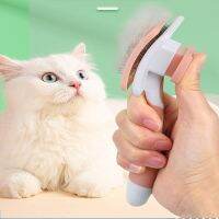 【FCL】☂ஐ❃ Dog Comb Self-Cleaning Hair Removal Floating Supplies