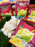 ทุเรียนอบกรอบ หมอนทองอบกรอบ ทุเรียนอบแห้ง  Dried Durian หอม ทุเรียนฟรีซดราย ไทยอร่อย พร้อมส่งขนาด35กรัม