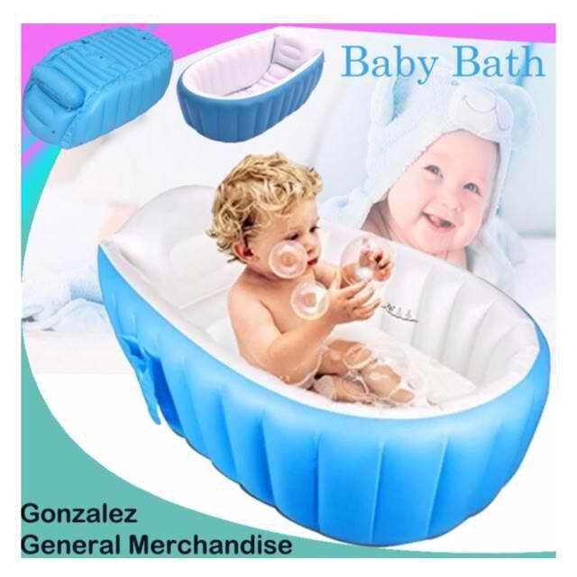 【READY STOCK】 ⚘Inflatable Baby Bath Tub Lazada PH