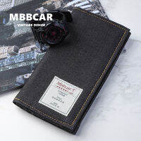 MBBCAR แบรนด์สำหรับผู้ชาย2023ฤดูใบไม้ร่วงใหม่หูสีแดงดั้งเดิมการตัดเย็บผ้ายีนส์สีหลักยีนส์เด็กผู้ชายยาวสุภาพบุรุษหลายกระเป๋าใส่บัตรกระเป๋าสตางค์ผ้ามั่งคั่ง