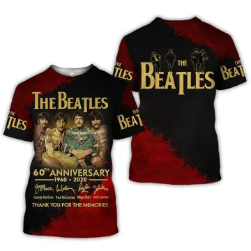 Beatles 60th best sale anniversary t shirt