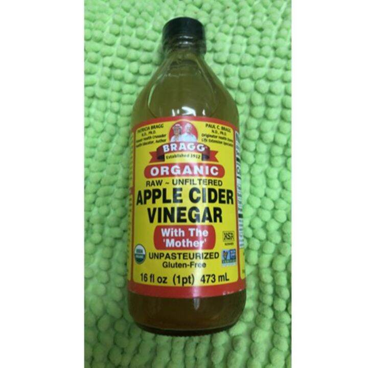 Bragg Apple Cider Vinegar With the Mother 473 ml / 16 fl oz (1pt