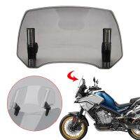 Motorcycle For CFMOTO 800MT 800 MT Windshield Extension Adjustable Spoiler Clamp-On Windscreen Deflector Accessori