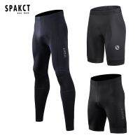 SPAKCT Cycling Pants Men MTB Bicycle Shorts Cushion Upgrade Shockproof Breathable Tights Gel Pad Shock Elastic Trousers for Men