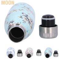 ▲● Moon Vacuum Insulated Bottle 500ml Stainless Steel Water Double Wall Container Sports