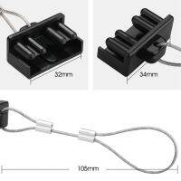 Low Frequency Dust Cover Plug Socket 50A Club Sports Sedans For 50AMP Battery Connector Plastic With Wire Rope