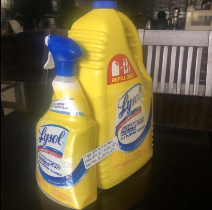 Lysol® AllPurpose Cleaner Lemon Breeze Lazada PH