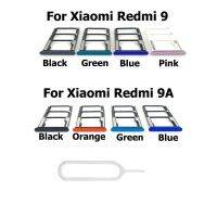 สำหรับ Redmi 9 9A อะแดปเตอร์ที่ใส่ช่องถาดใส่ซิมอะไหล่ซ่อมแซมชิ้นส่วนเชื่อมต่อ