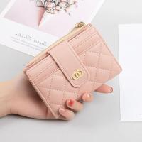 Small female brief paragraph 2022 new ins niche minimalist design tide ling lady purse change ✗☈✟