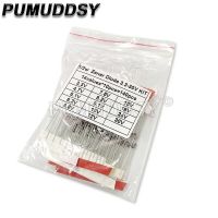 14values * 10pcs = 140pcs Assorted Assortment Set ชุด diy อิเล็กทรอนิกส์ใหม่ 1 / 2W 0.5W Zener Diode 3.3-30V