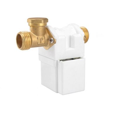 Brass electric solenoid valve G1/2 NC 12v 24v 220v water heater air solar system Plumbing Valves