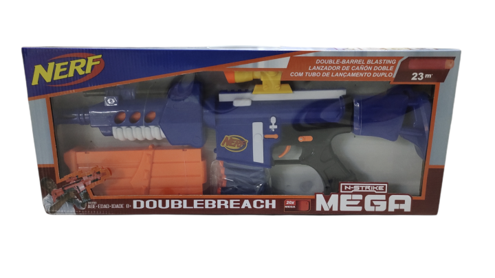 Nerf Doublebreach N-Strike Mega Double-Barrel Blasting Nerf