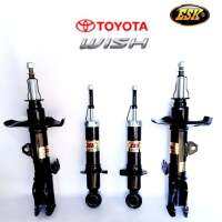 โช๊คอัพเเก๊สรุ่นTOYOTA WISH ยี่ห้อESK(คู่หลัง)2ตัว ถึงเวลาเปลี่ยนช่วงล่าง"นุ่มหนึบ ทนทาน เกาะถนน" คุณภาพเยี่ยมโช๊คอัพเเก๊สกึ่งน้ำมันรถเก๋ง