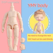 uowuaka 10cm 11CM Moveable Joints Doll toys YMY body suitable for head
