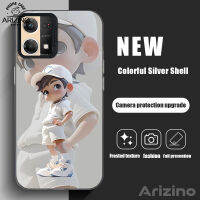 เคส Reno7 4G Reno8 4G F21 PRO 4G F21 PRO เด็กผู้ชายแสงแดดเคสโทรศัพท์มือถือรูปการ์ตูนสีสันสดใส