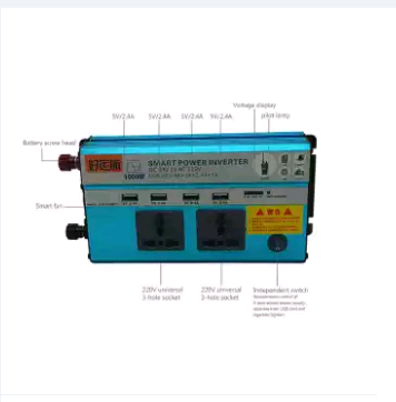 1000w-car-smart-power-inverter-dc-12v-to-ac-220v-50hz-w-4-usb-ports-2-ac-2dc-outlets-ป้องกันการโอเวอร์โหลด-ป้องกันอุณหภูมิเกิน-แรงดันไฟฟ้าสูงป้องกันป้องกันแรงดันไฟฟ้าต่ำ-ก