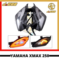 ยามาฮ่า XMax 250 300 2017 2018รถจักรยานยนต์ไฟเบรคไฟท้ายสัญญาณ Led สำหรับ