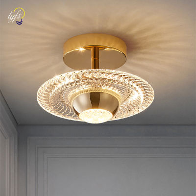 Nordic LED Ceiling Lamp Indoor Lighting Home Living Room Aisle Corridor Cloakroom Light Bedroom Balcony Decoration Ceiling Light