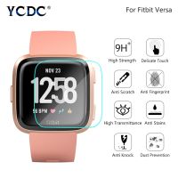 Ultra thin Square Tempered Glass Screen Protector For Fitbit Versa Smart Watch Transparent Film Not Full Cover Screen Protector