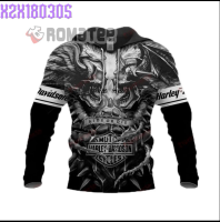 Double Devil Skull Fountain Rock Skeleton 3D All Over Print Hoodie