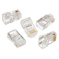 หัวRJ45/LAN ถุงละ10หัว สีใส CAT5E