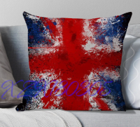 （xzx  31th）  (All inventory） United kingdom Flag Pillow Gift For England Flag United Kingdom Pride Gifts Throw Pillow, 18x18, Multicolor 08 (double-sided printing)